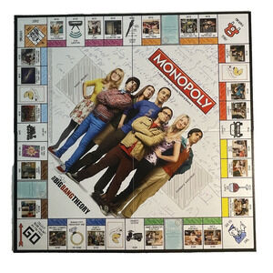 Monopoly Big Bang Theory Edition Game Board ONLY - Wall Poster Decor Pop Culture